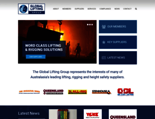 globallifting.com.au screenshot