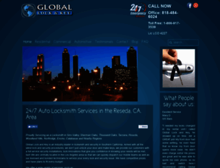 globallockandkey.com screenshot