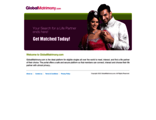 globalmatrimony.com screenshot