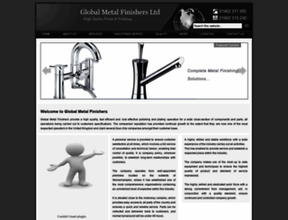 globalmetalfinishers.com screenshot