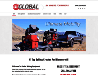 globalminingequipment.com screenshot