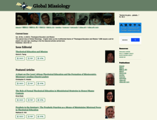 globalmissiology.org screenshot