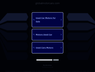 globalmotorcars.com screenshot