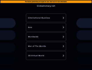 globalnotary.net screenshot