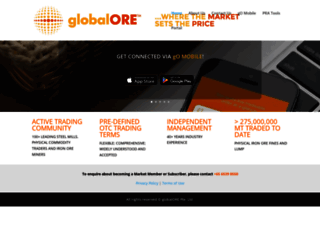 globalore.net screenshot