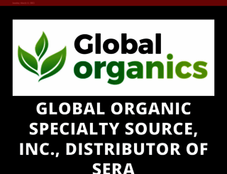 globalorganics.ws screenshot