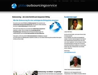 globaloutsourcingservice.com screenshot