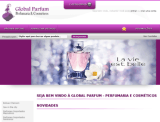 globalparfum.com.br screenshot