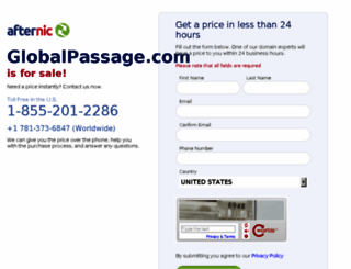 globalpassage.com screenshot