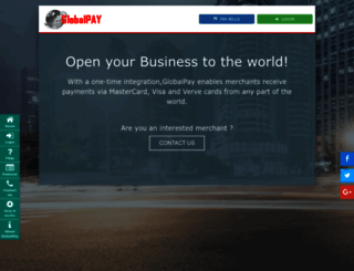 globalpay.com.ng screenshot