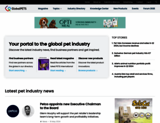 globalpetindustry.com screenshot