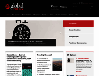 globalpolicyjournal.com screenshot