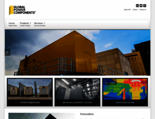 globalpowercomponents.com screenshot