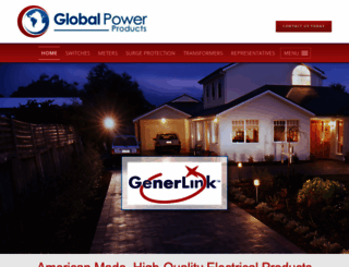 globalpowerproducts.com screenshot