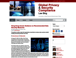 globalprivacyblog.com screenshot