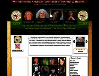 globalpsychicsandhealers.com screenshot