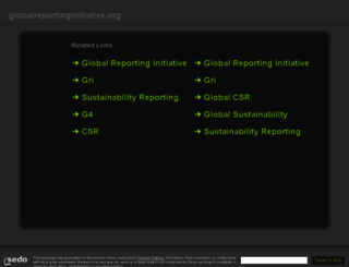 globalreportinginitiative.org screenshot