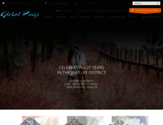 globalringsjewelry.com screenshot