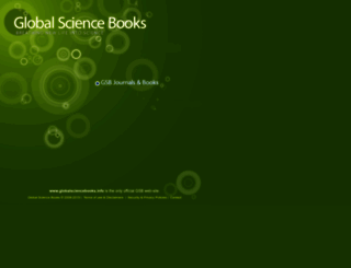 globalsciencebooks.info screenshot