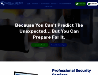 globalsectorservices.com screenshot