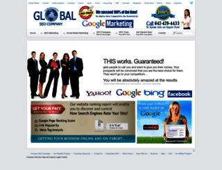 globalseocompany.com screenshot