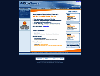 globalservers.com screenshot