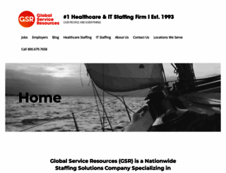 globalserviceresources.com screenshot
