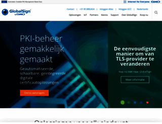 globalsign.nl screenshot