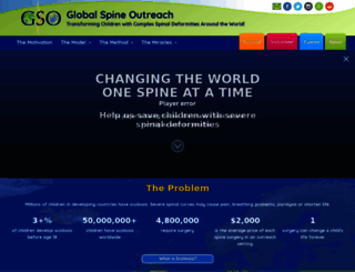 globalspineoutreach.org screenshot