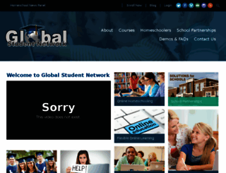 globalstudentnetwork.com screenshot