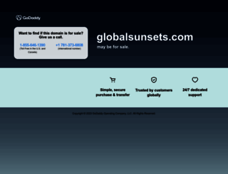 globalsunsets.com screenshot