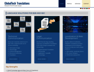 globaltech-translations.com screenshot