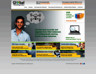 globaltechnologyusers.com screenshot