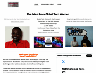 globaltechwomen.com screenshot
