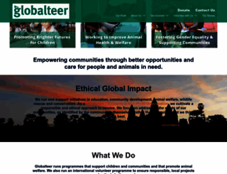 globalteer.org screenshot
