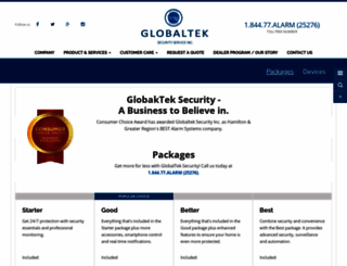 globalteksecurity.ca screenshot