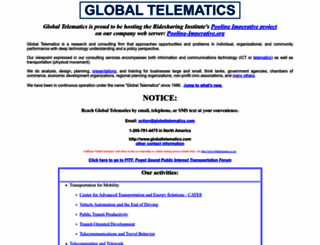 globaltelematics.com screenshot