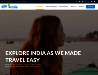 globaltourismindia.com screenshot