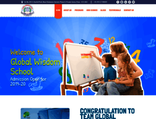 globalwisdomschool.in screenshot