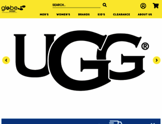 globe-shoes.com screenshot