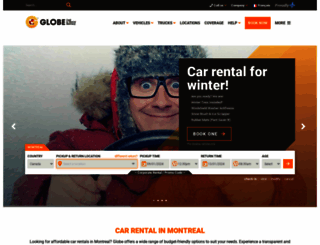 globecar.com screenshot