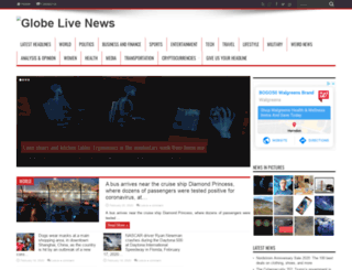 globelivenews.com screenshot