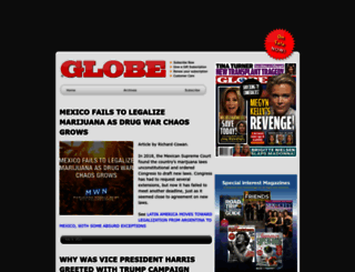 globemagazine.com screenshot