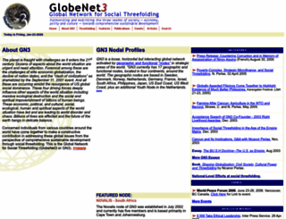 globenet3.org screenshot