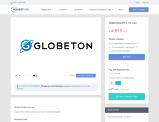 globeton.com screenshot