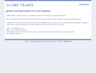 globetrades.com screenshot