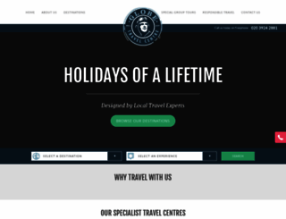 globetravelcentre.com screenshot