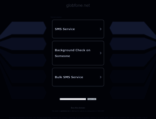 globfone.net screenshot