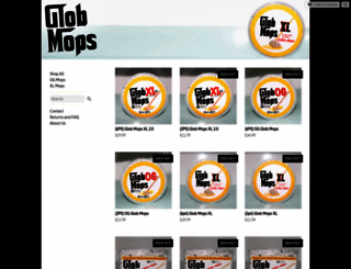 globmops.storenvy.com screenshot