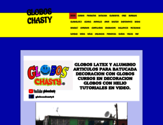globoschasty.com.mx screenshot